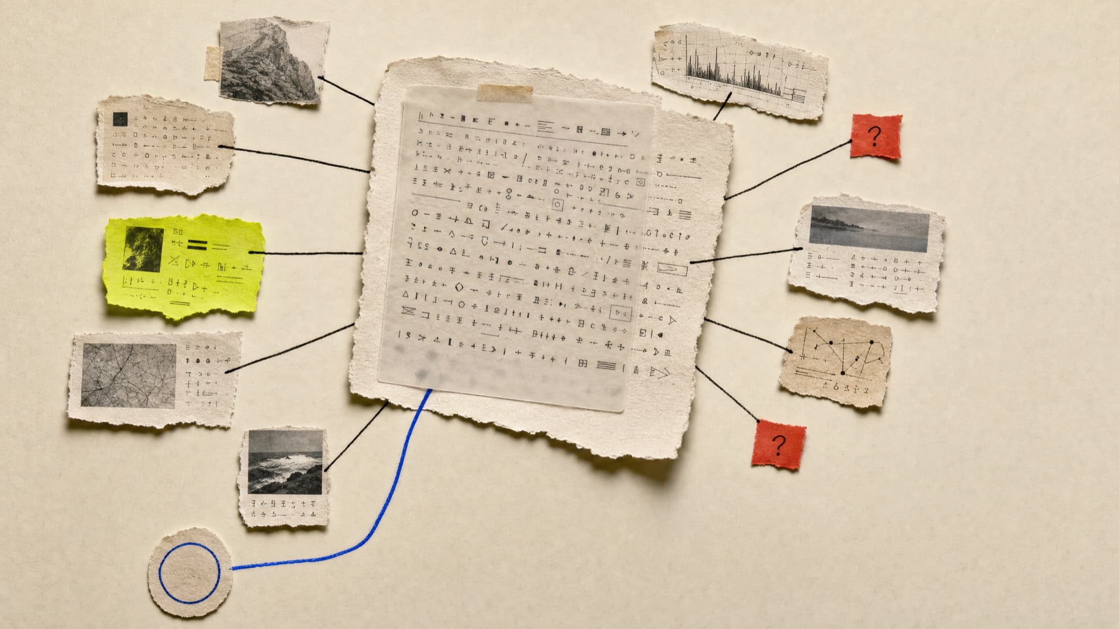 Abstract editorial system representing connected and governed knowledge